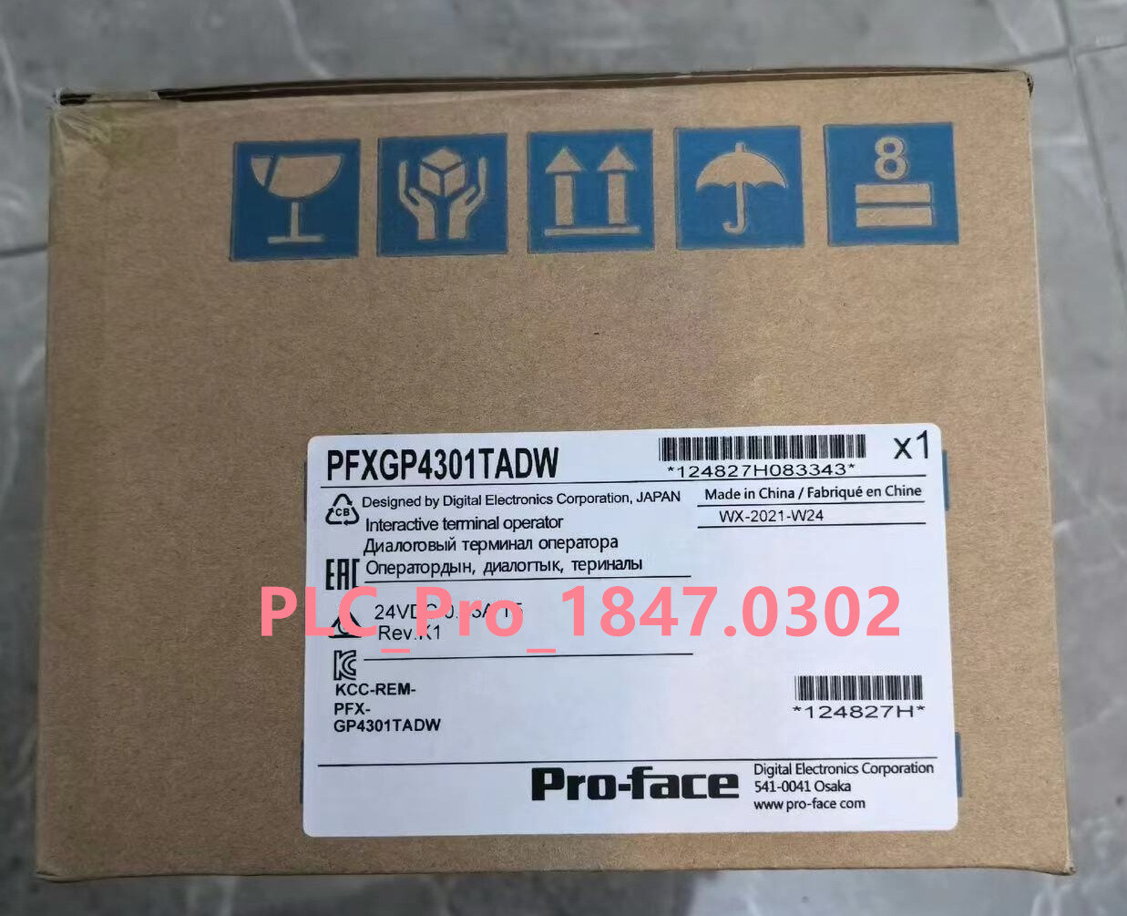1PCS Brand New Pro-face PFXGP4301TADW GP-4301TW Touch Screen Fast delivery#