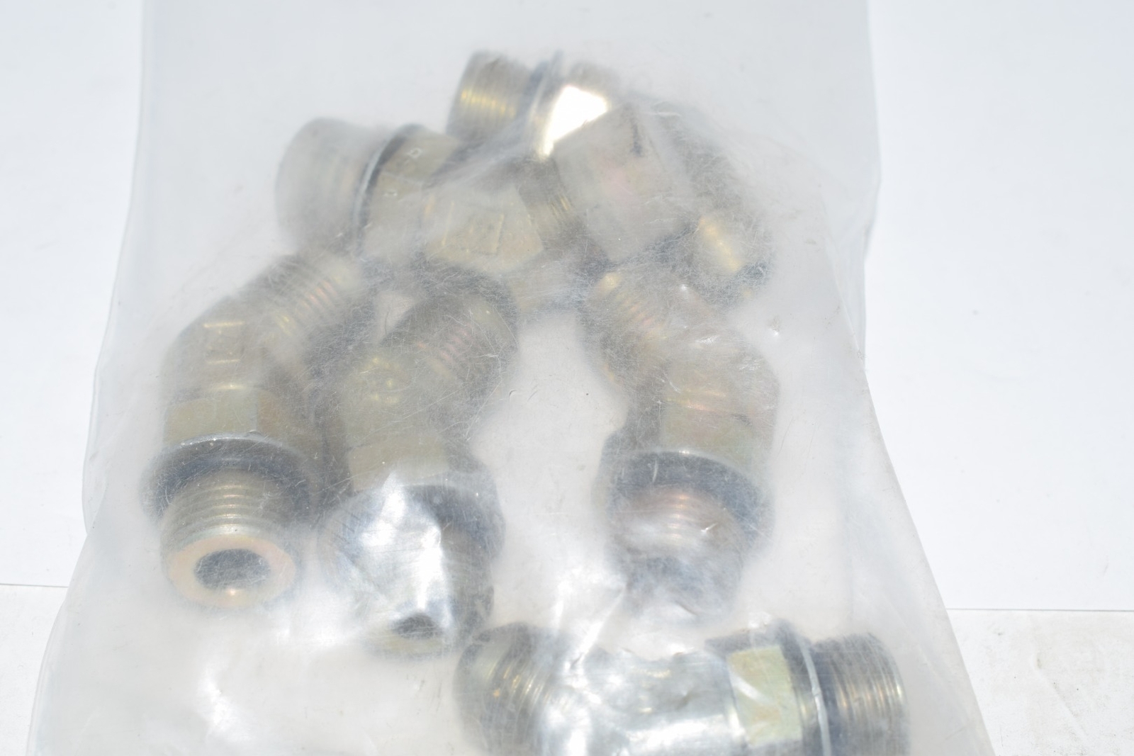 Lot of 6 NEW Brennan 45 deg. Fitting