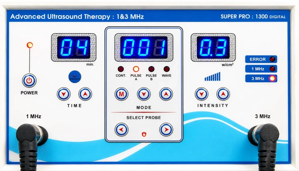 New Use 1MHz And 3MHz Ultrasound Therapy UnitHome Physical Therapy Machine