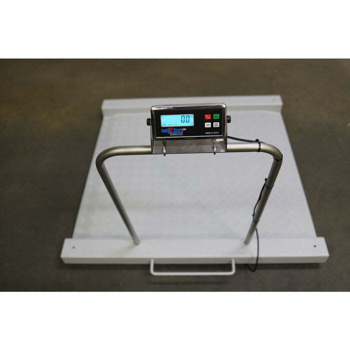SL-Wheelchair-1k Aluminum Wheel Chair Drum Scale 1000 lb x .2 lb