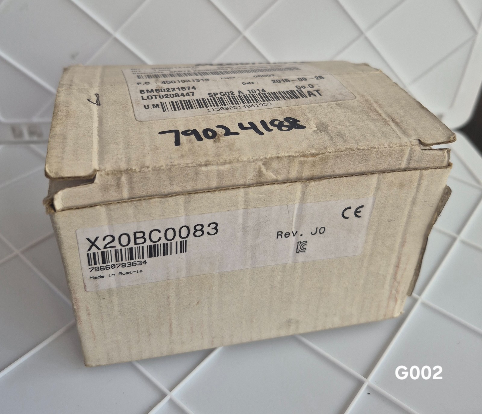 Brand New: B&R X20BC0083 Powerlink Ethernet, 1 unit available