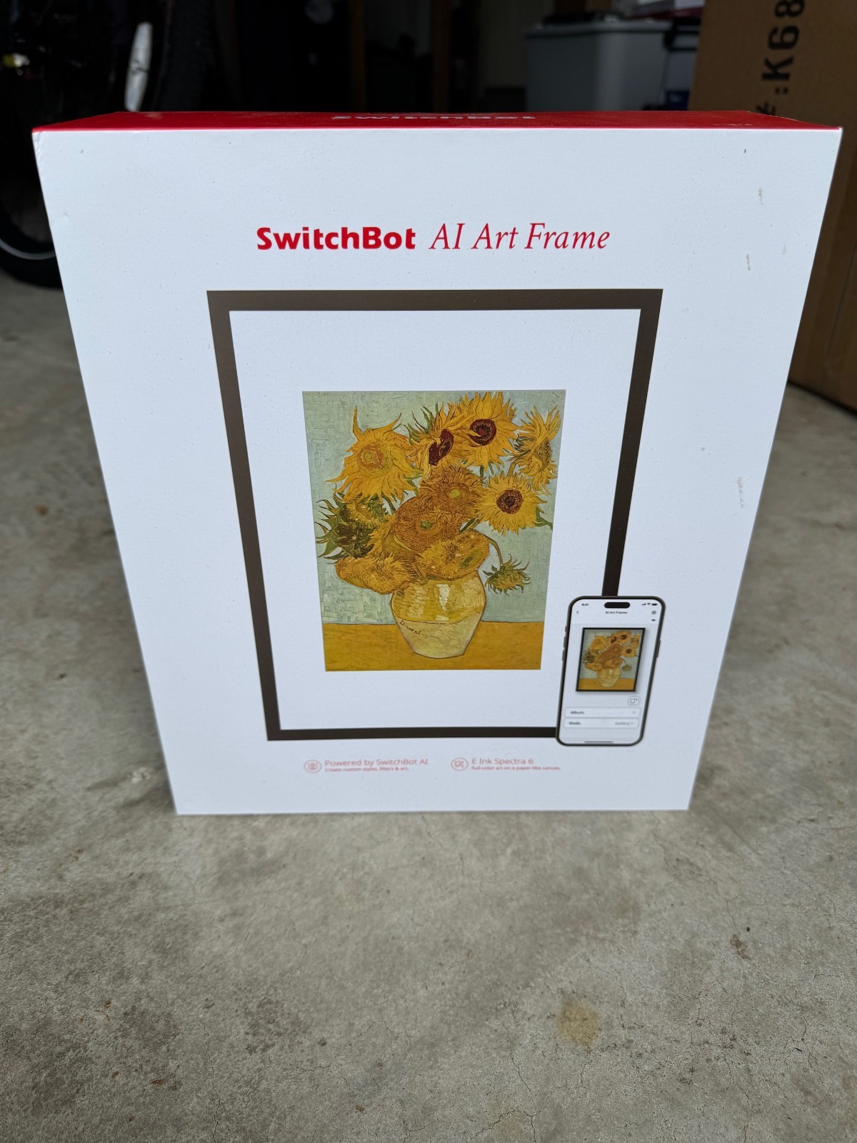 SwitchBot AI Art Frame Combo 20 x 25 CM (8 x 10 inches) – Brand New