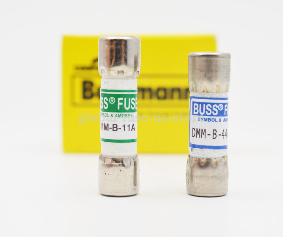 BUSSMANN DMM-B-11A + DMM-B-44/100 44mA 1000VAC/DC BUSS FUSE For Multimeter