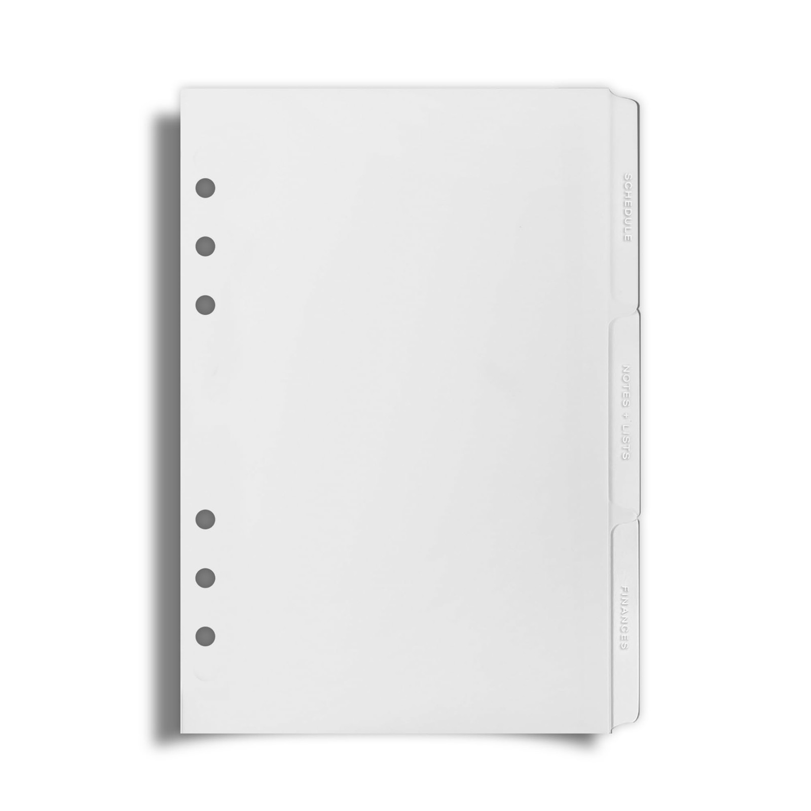 The Essentials Side Tab Planner Dividers | A5 Size 5.8″ x 8.3″ | 3-Pack Matte…