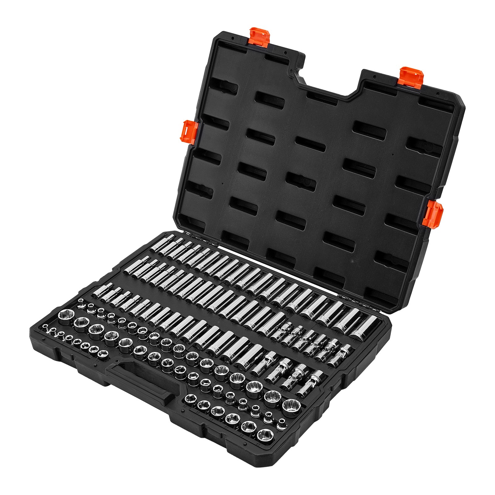 Uimoso 104-Piece Socket Tool Set for 3/8-Inch Drive Automotive Repairs