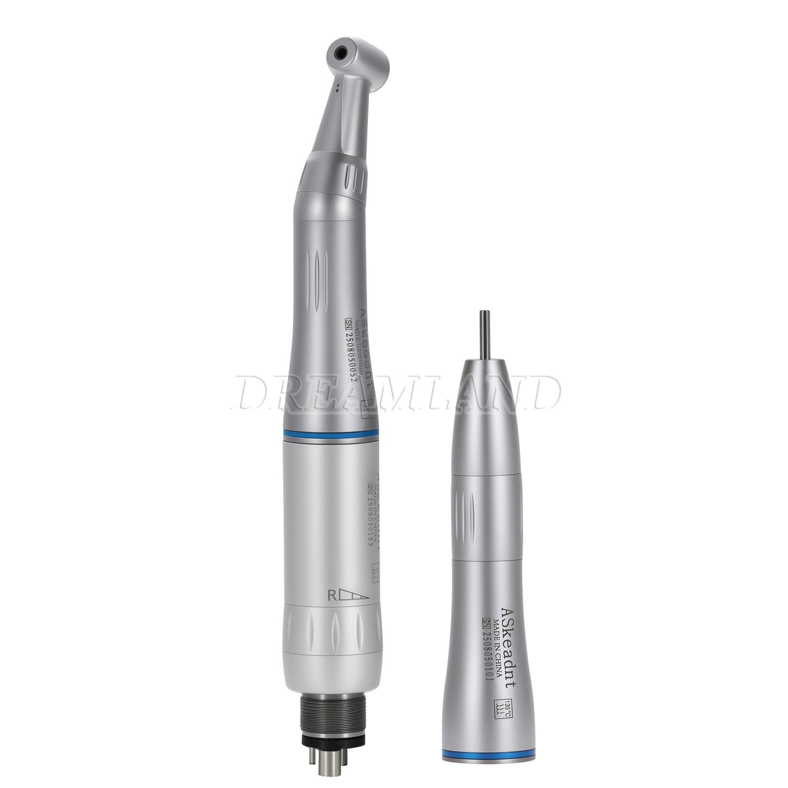 Dental Slow Speed Handpiece Inner Water Contra Angle/ Straight/ Air Motor 4Holes