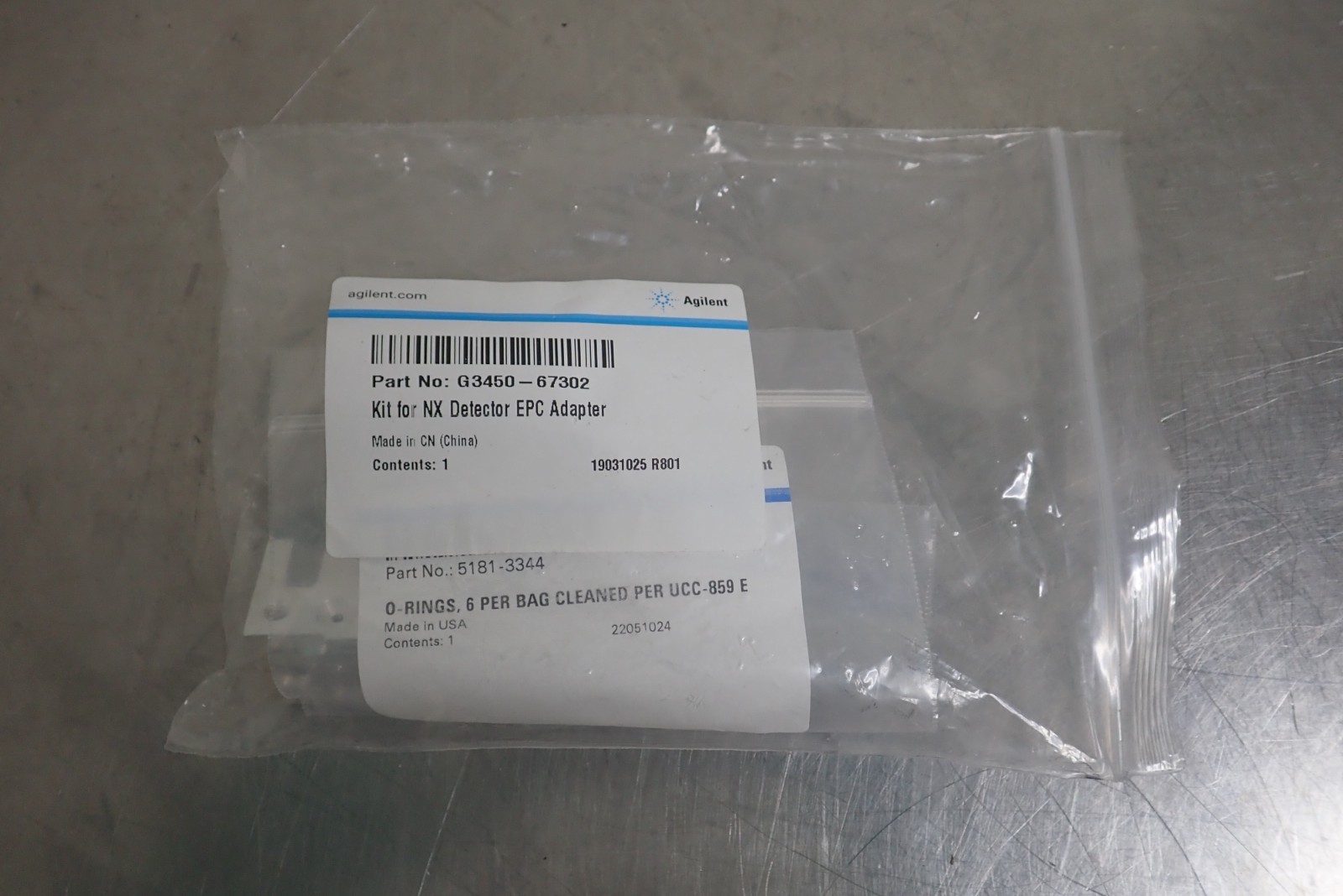 Agilent Technologies G3450-67302 Kit for NX Detector EPC Adapter – NEW