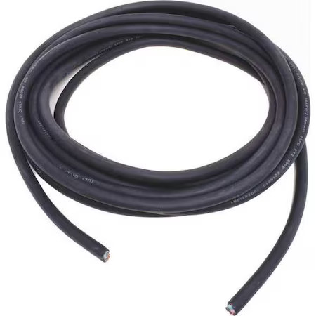 Zoro Select E3616 Portable Cord, Sjoow, 14 Awg, 4 C, Black, Rubber, Stranded,,