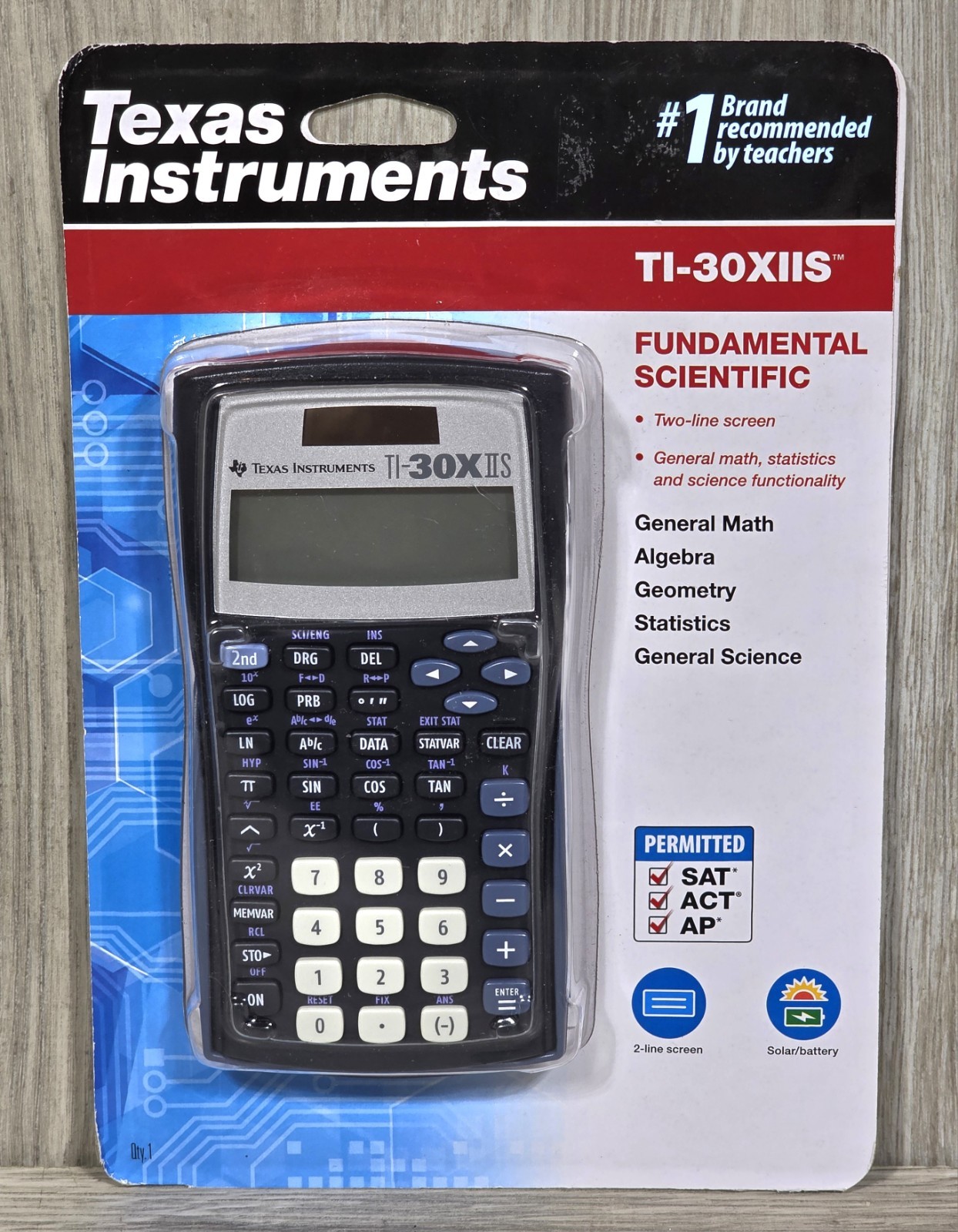 Texas Instruments TI-30XIIS Scientific Calculator – NEW –