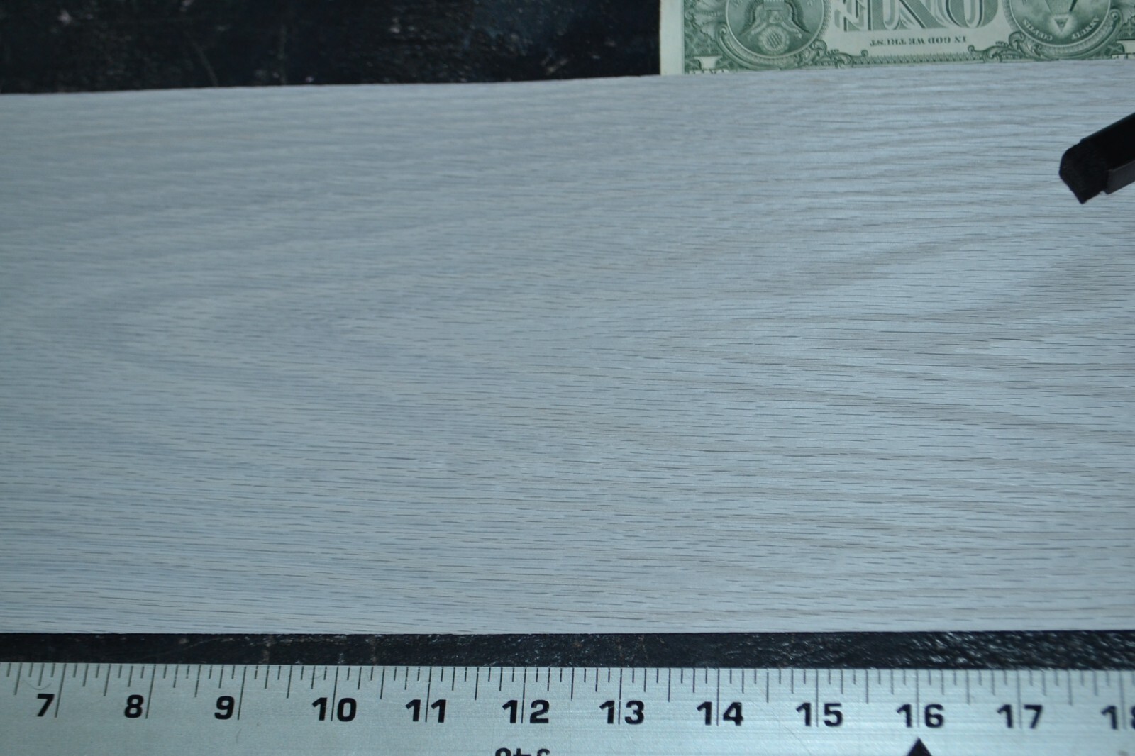 Dyed White Oak Wood Veneer Sheet 7 x 30 inches 1/42nd thick N5942-96