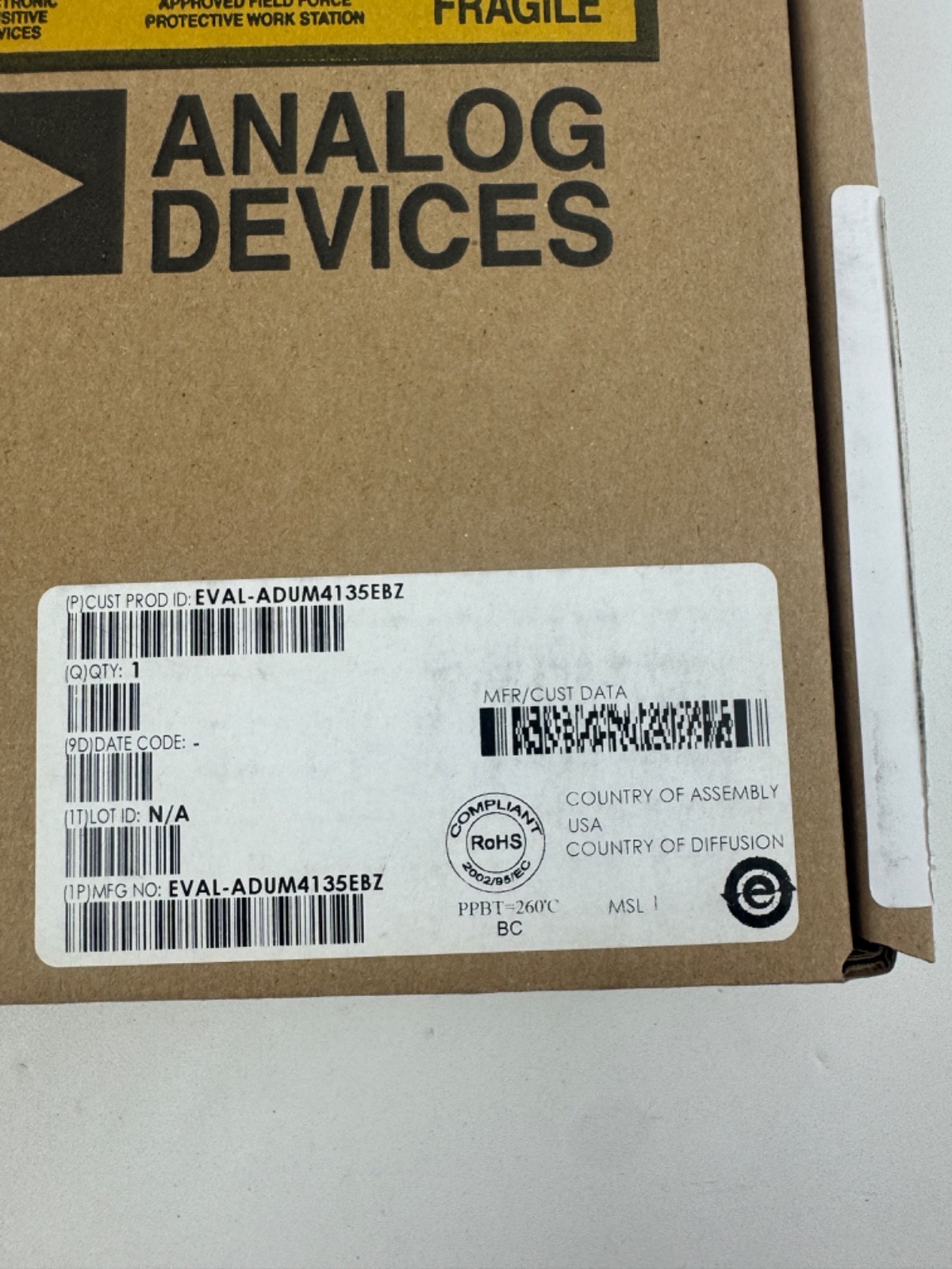 Analog Devices Evaluation Board for ADUM4135 EVAL-ADUM4135EBZ