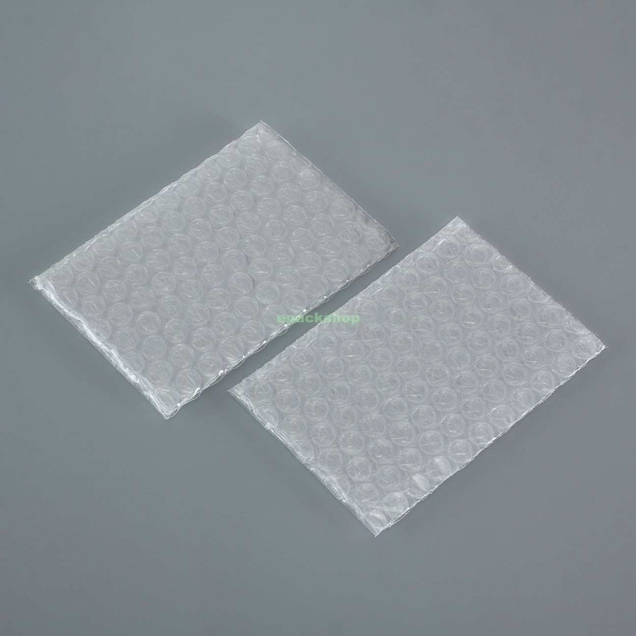 20 Bubble Bags 3″ x 5.9″_80 x 150mm Plastic Clear Poly Envelope Packing Pouches