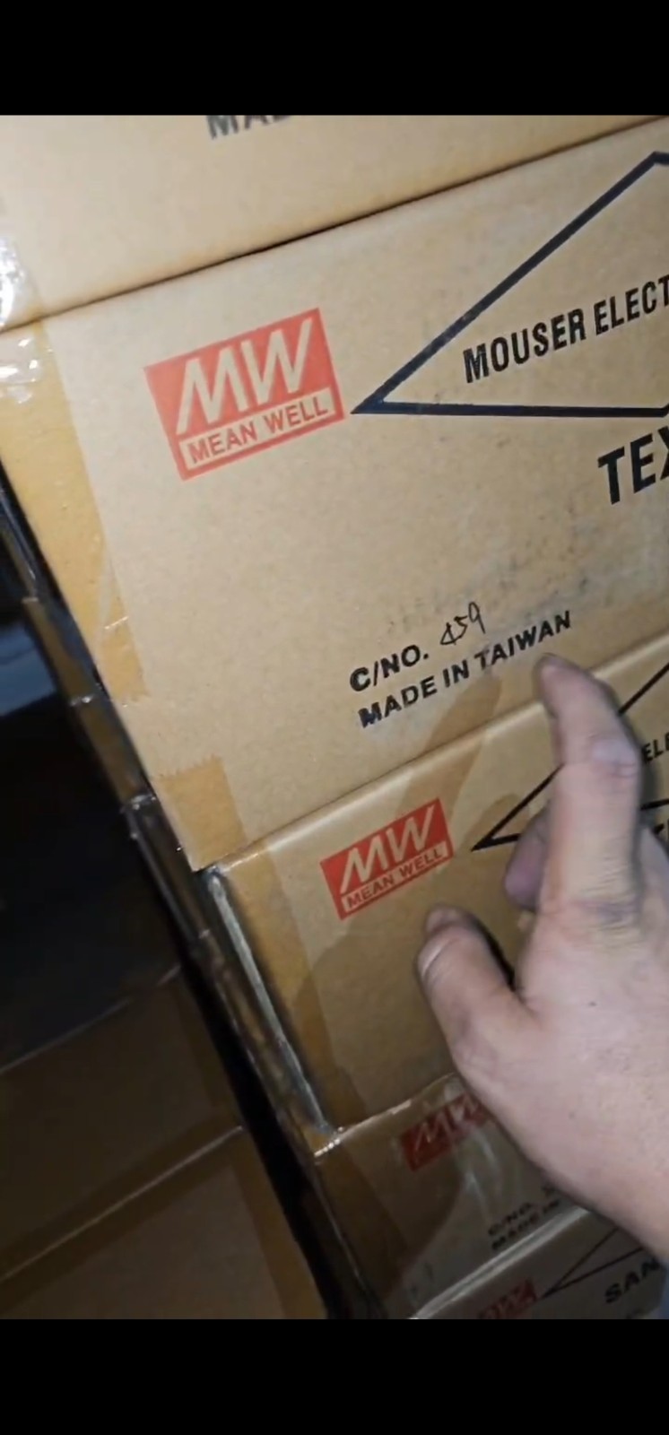 12 PCS –Original Mean Well HLG-240H-24A 24V 240W IP67 LED Power Supply Full Case