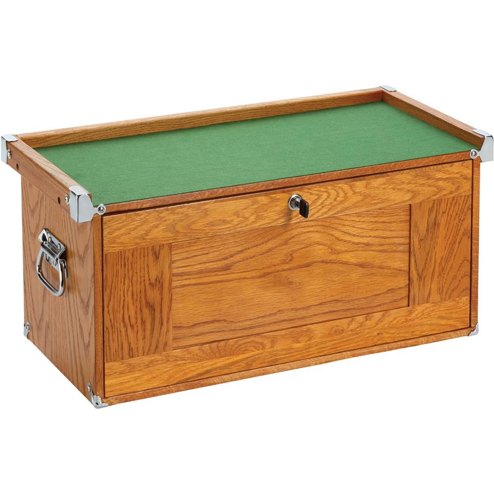 T33974 23″ Series 18-Drawer Red Oak Mid-Riser