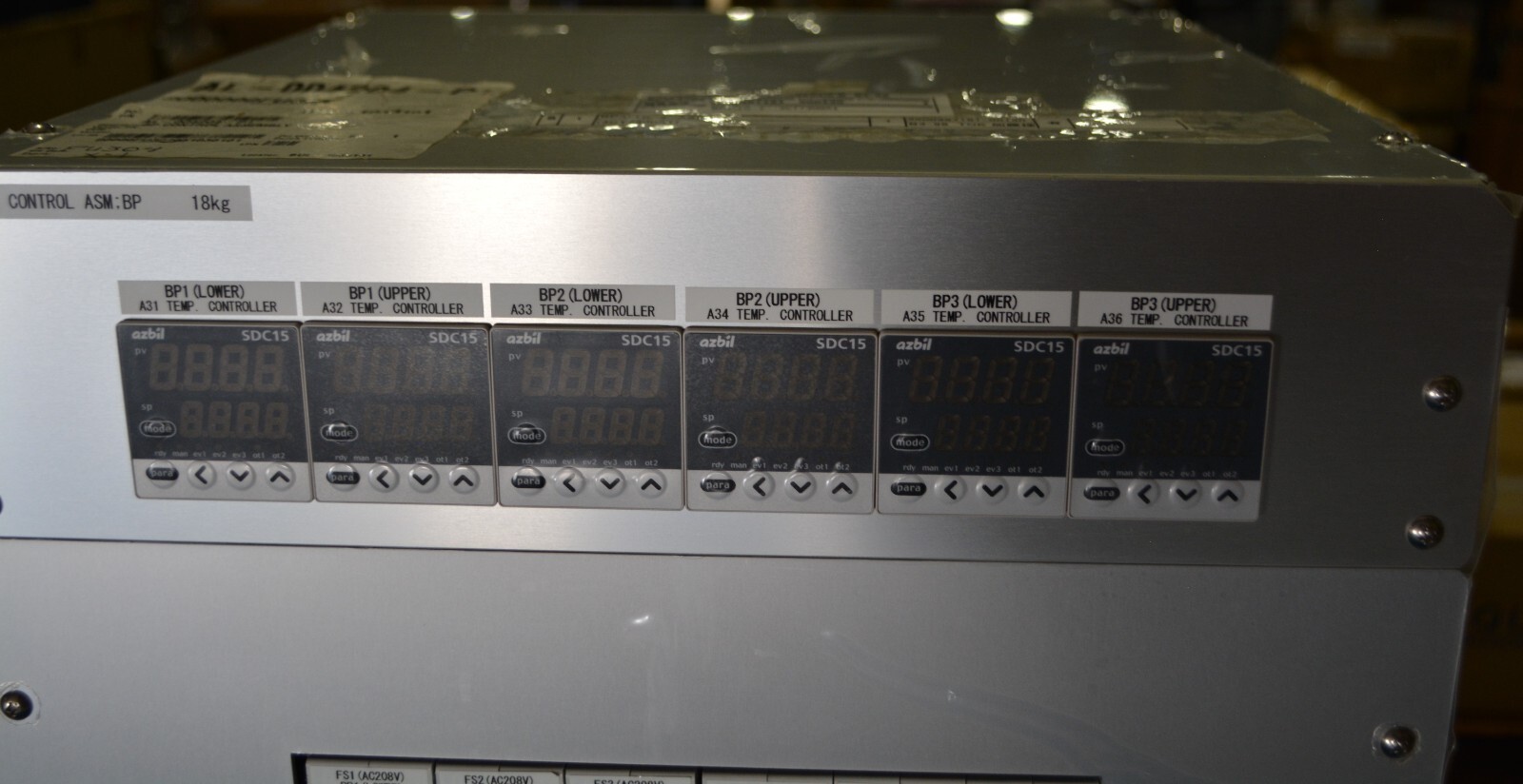 AL-004204-P1 / CONTROLLER BP FSI ASSY B01E139001 SDC15 AZBIL IBM_TWM8133 / ASM