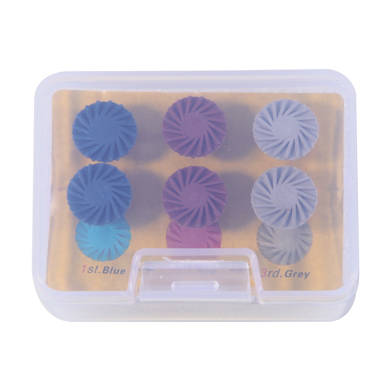 Dental Zirconia Diamond Grinding Polishing Kit RA Polisher for Contra Angle