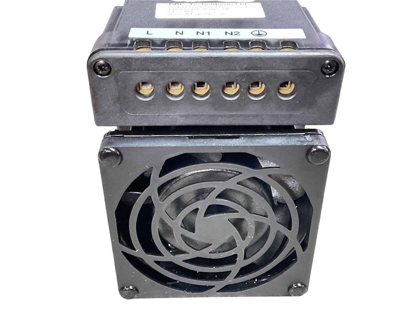 FGC2003.1 DBK CIRRUS 80 RAIL ENCLOSURE FAN HEATER 450/800W 220-240VAC