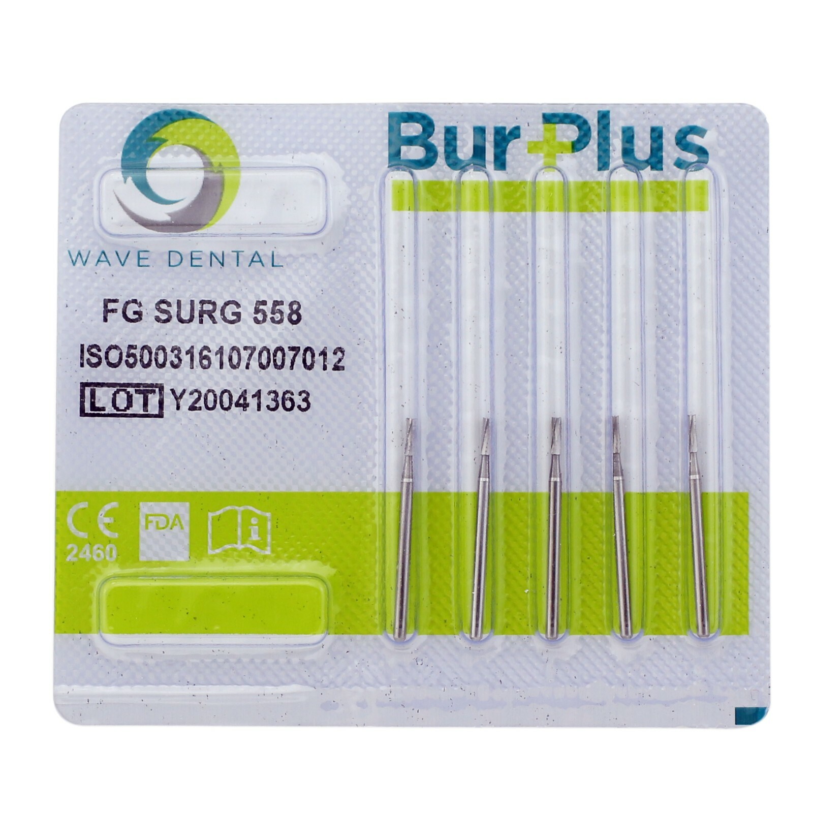 Wave Dental Surgical Burs 557 557L SL Carbide Straight Fissure 25mm FGOS FG SURG