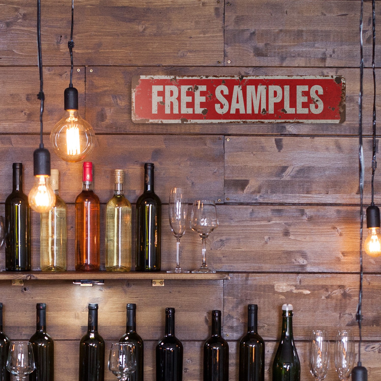 FREE SAMPLES Vintage Style Street Sign giveaways sampler consumer product