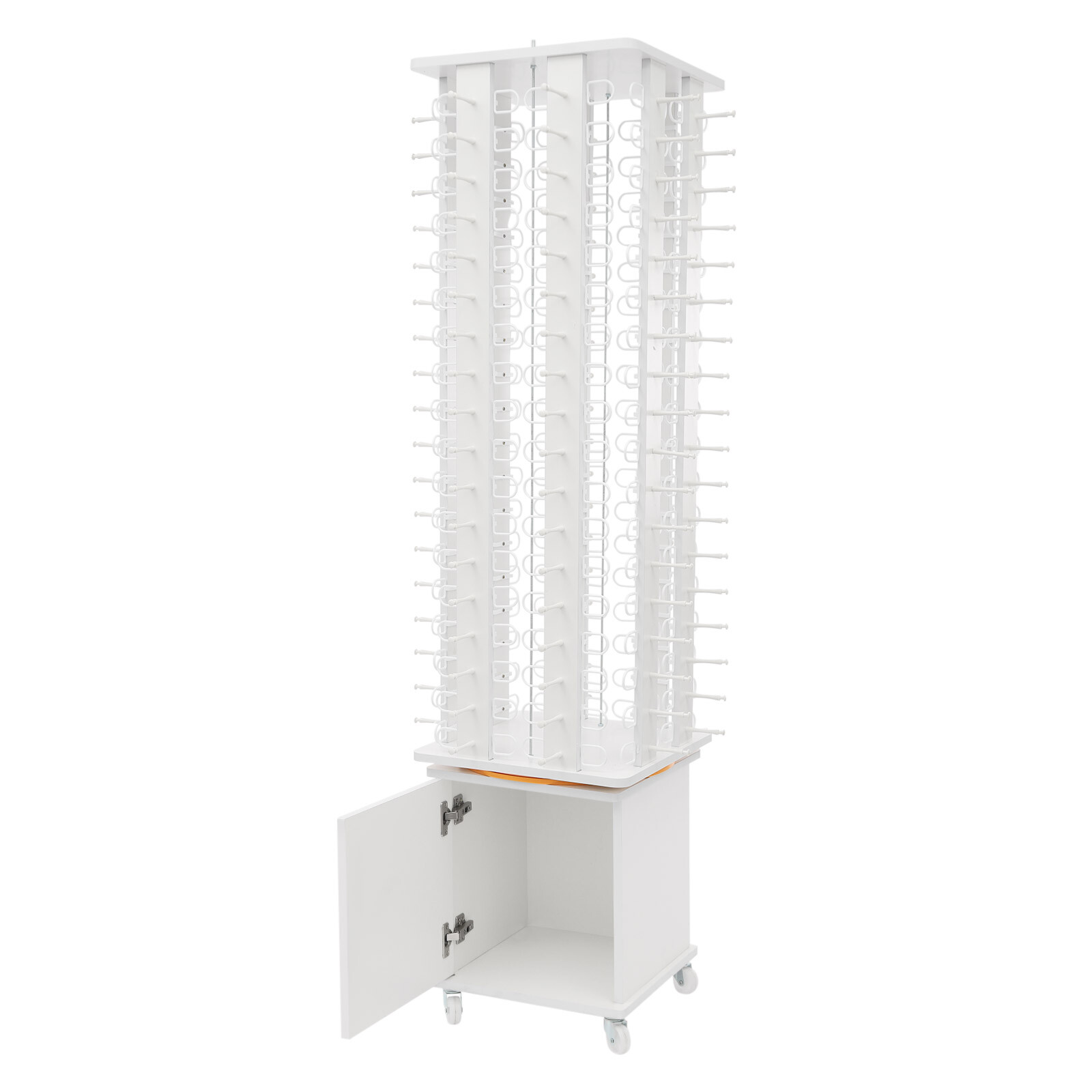 4-Sided Eyeglass Display Rack Eyeglass Holder Floor-standing Eyeglass Holder