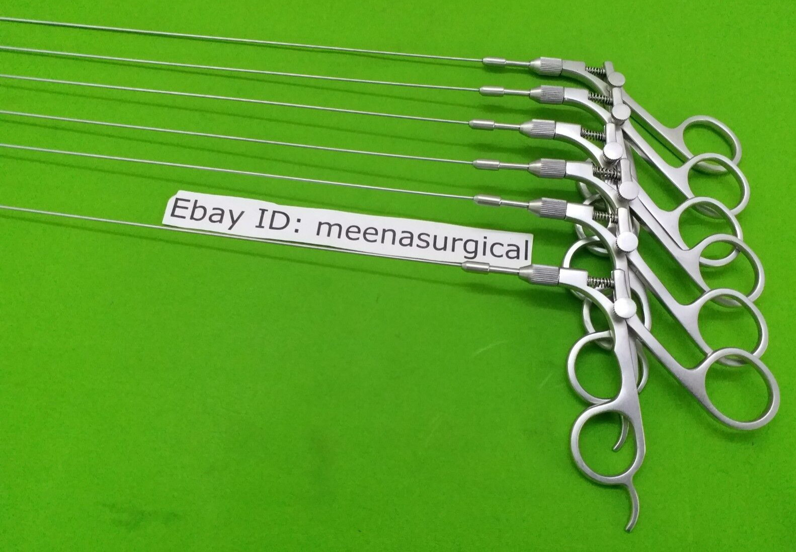 6pc Hysteroscopy Semi Regid Scissor 5FR 40cm Laparoscopic Surgical Instruments