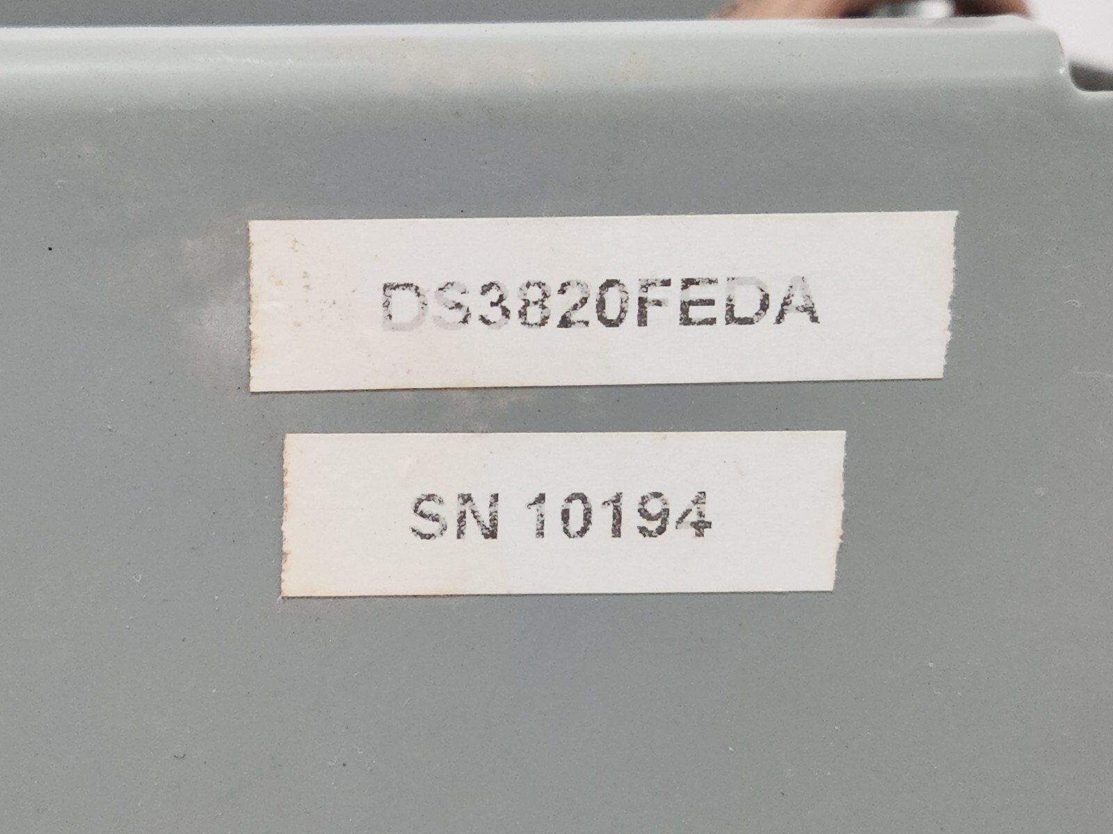 GENERAL ELECTRIC DS3820FEDA1C1F FIELD EXCITER