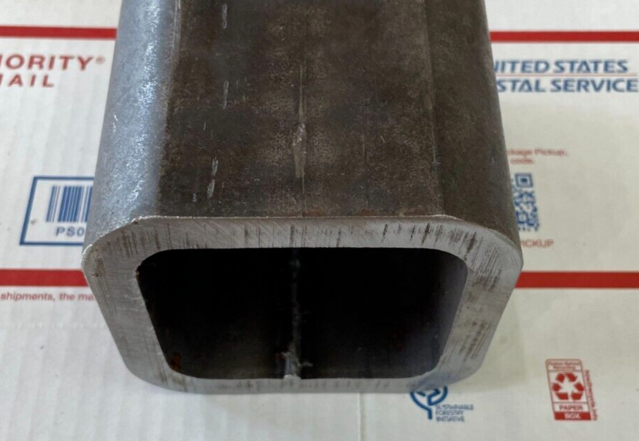 4″ x 4″ X 1/2″ WALL SQUARE STEEL TUBING 2-3/4″ LENGTH 4 X 4 X .5″ TUBE WELDING