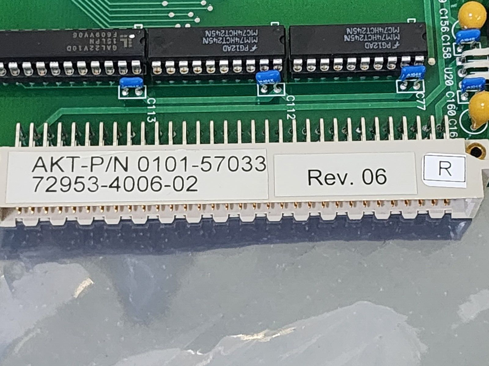 AMAT AKT DYNAMIC-SEC-DRIVER BOARD 0101-57033 REV:06 FREE SHIP