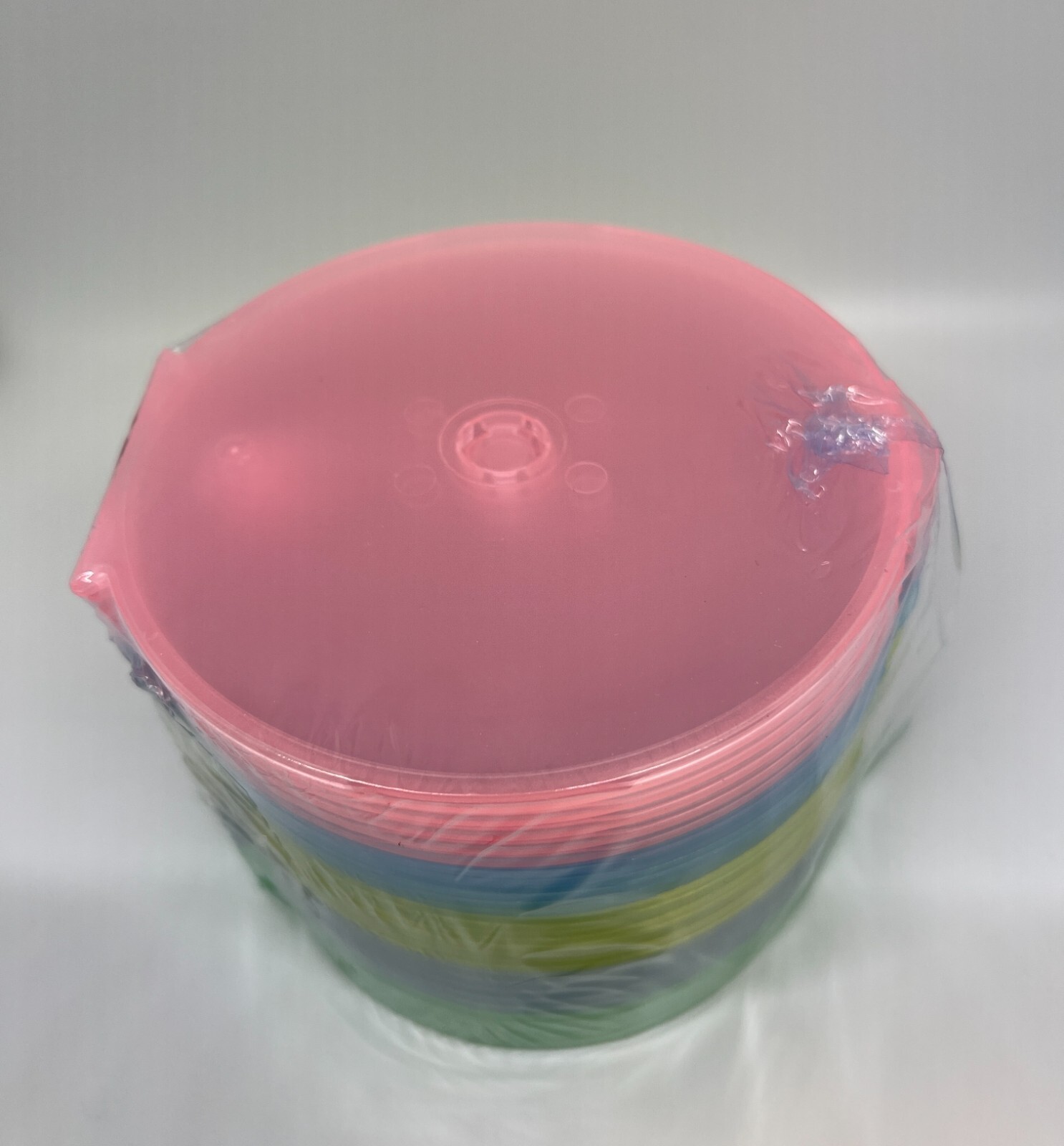 SALE! 25-PACK NEW CD/DVD CLAM SHELL 5 COLORS CASES CSHELL, CS5COLOR25PK-STSL(R1)