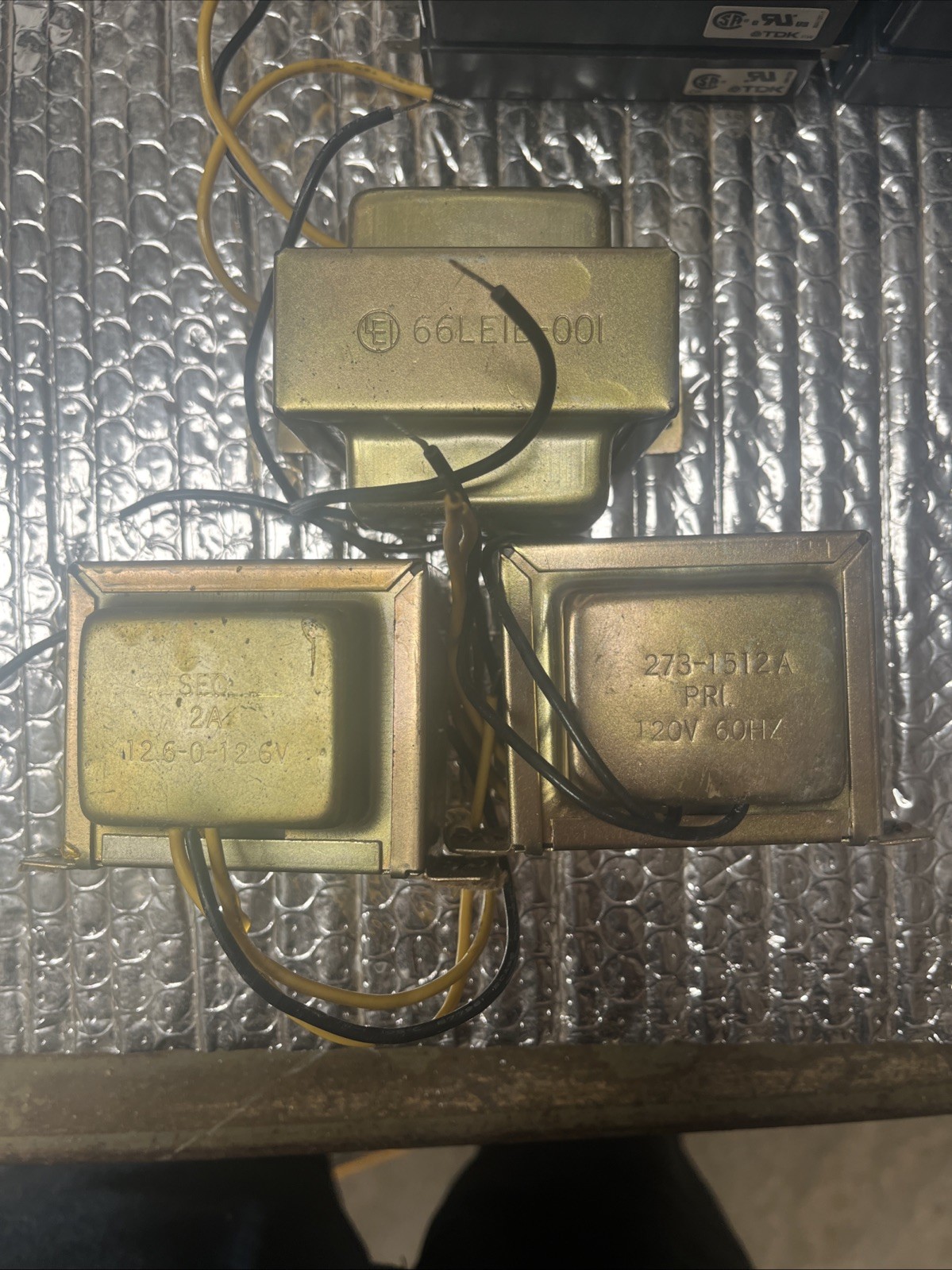 Archer Power Transformer 66LEIB-001 273-1512A Pri . 120v 60 Hz New