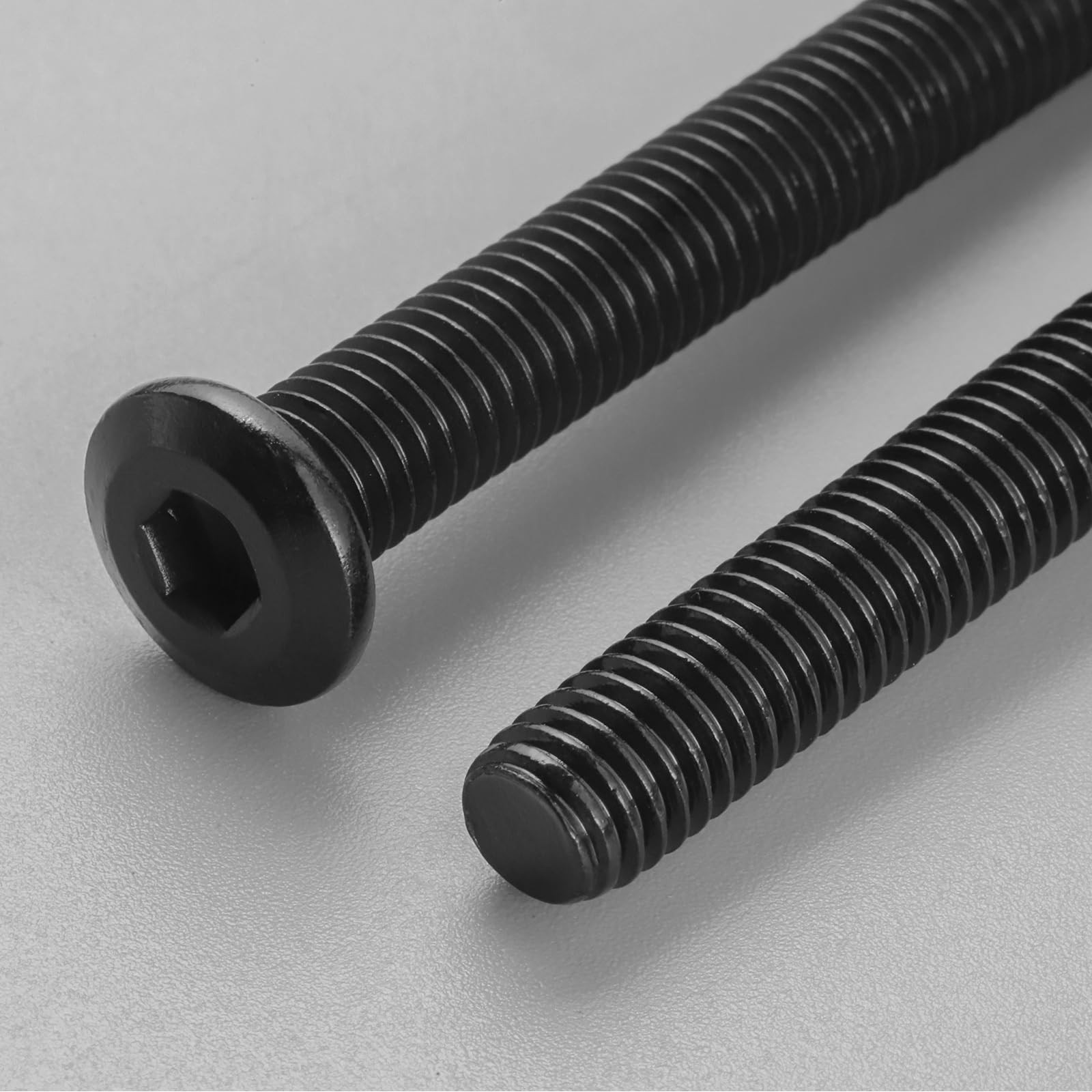 M6-1.0 x 100mm Flat Head Hex Socket Cap Screws Bolts 20Pcs, M6 Bolt 304 Stain…