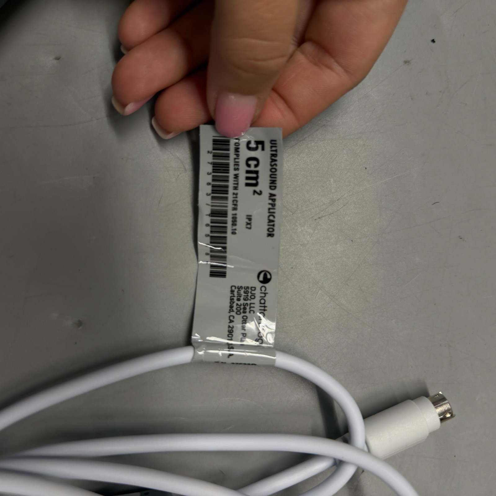 NEW Chattanooga Intelect | 5 cm | Sound Head Applicator | 27383