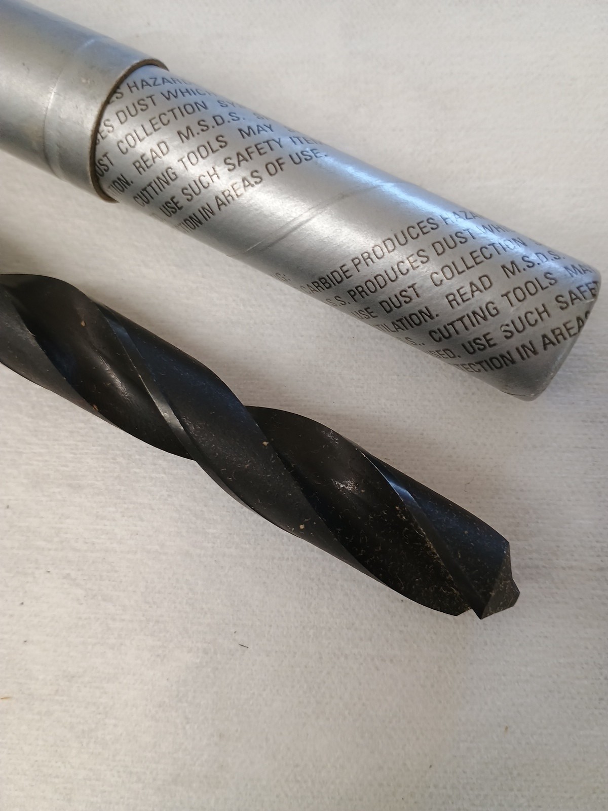 41/64″ Drill Bit Hertel USA High Speed Steel Black Oxide Finish Jobber Length