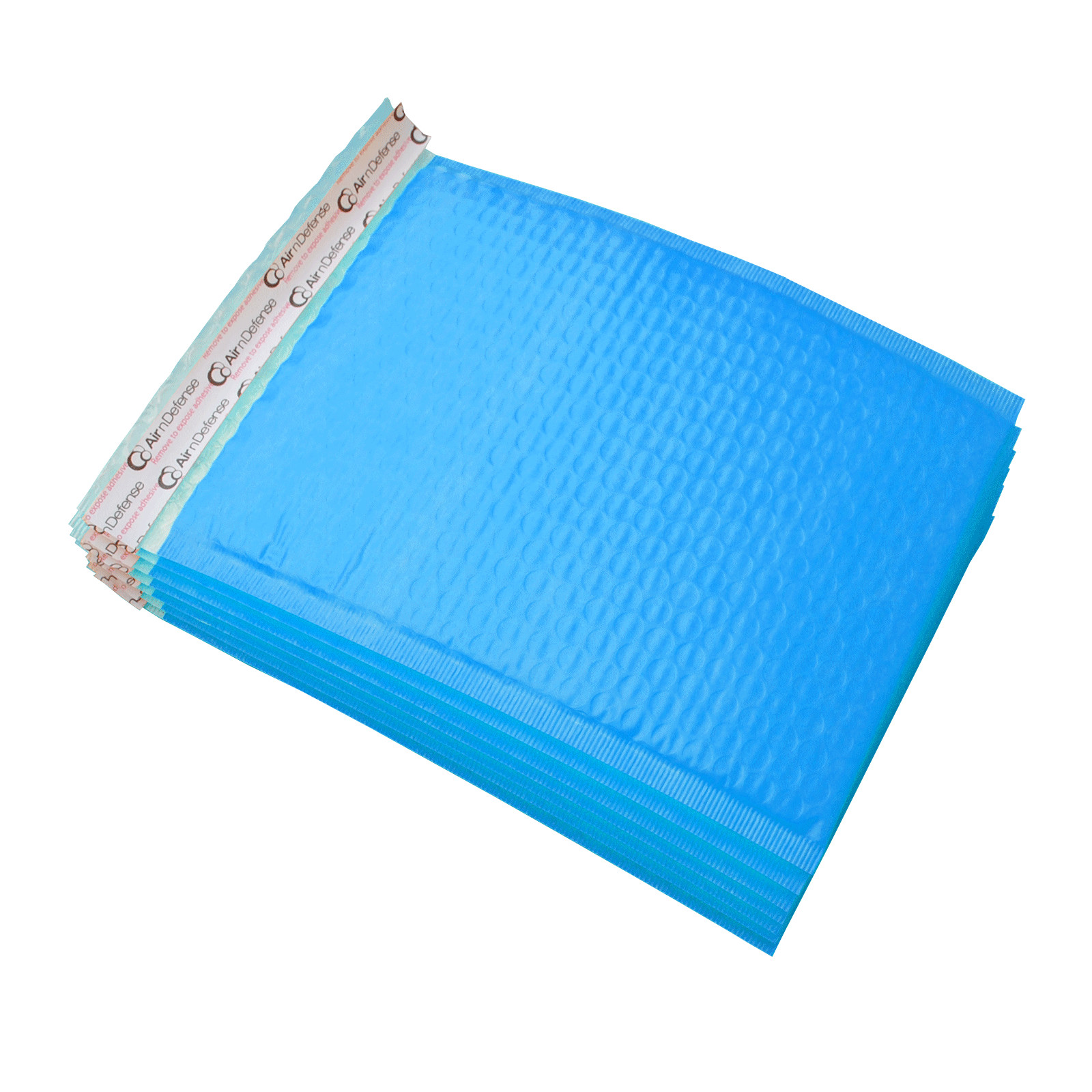 AirnDefense 300 #5 10.5X16″ Blue Poly Bubble Mailers Shipping Padded Envelope