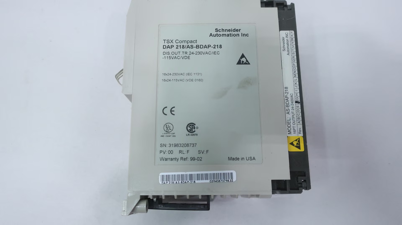 Schneider DAP 218/AS-BDAP-218 Tsx Compact Discrete Output Module 24-230v-ac