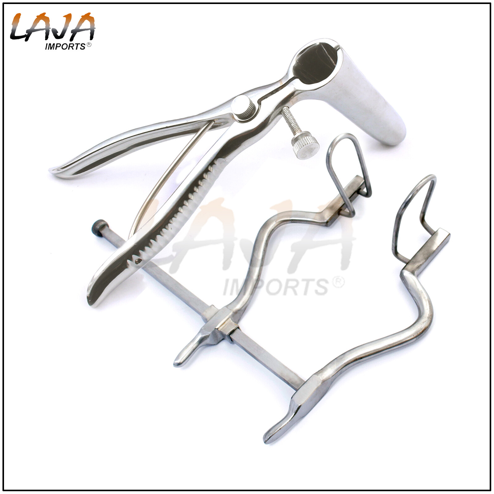 SIMS RECTAL SPECULUM & ANAL HOLE SPREADER For Anal Medical Examination, 2 Pcs