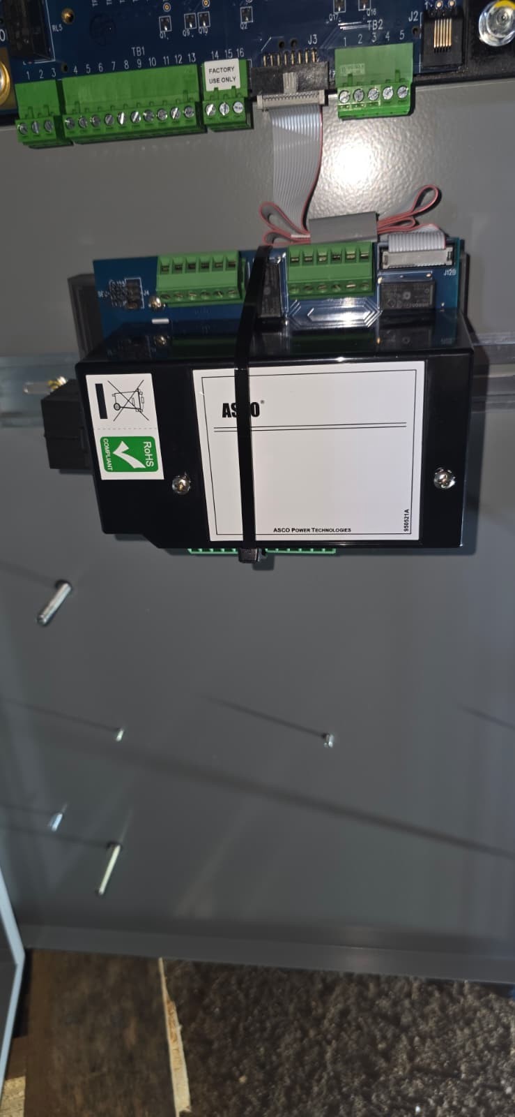NEW ASCO ATS 200 AMP 208V 3 PHASE TRANSFER SWITCh