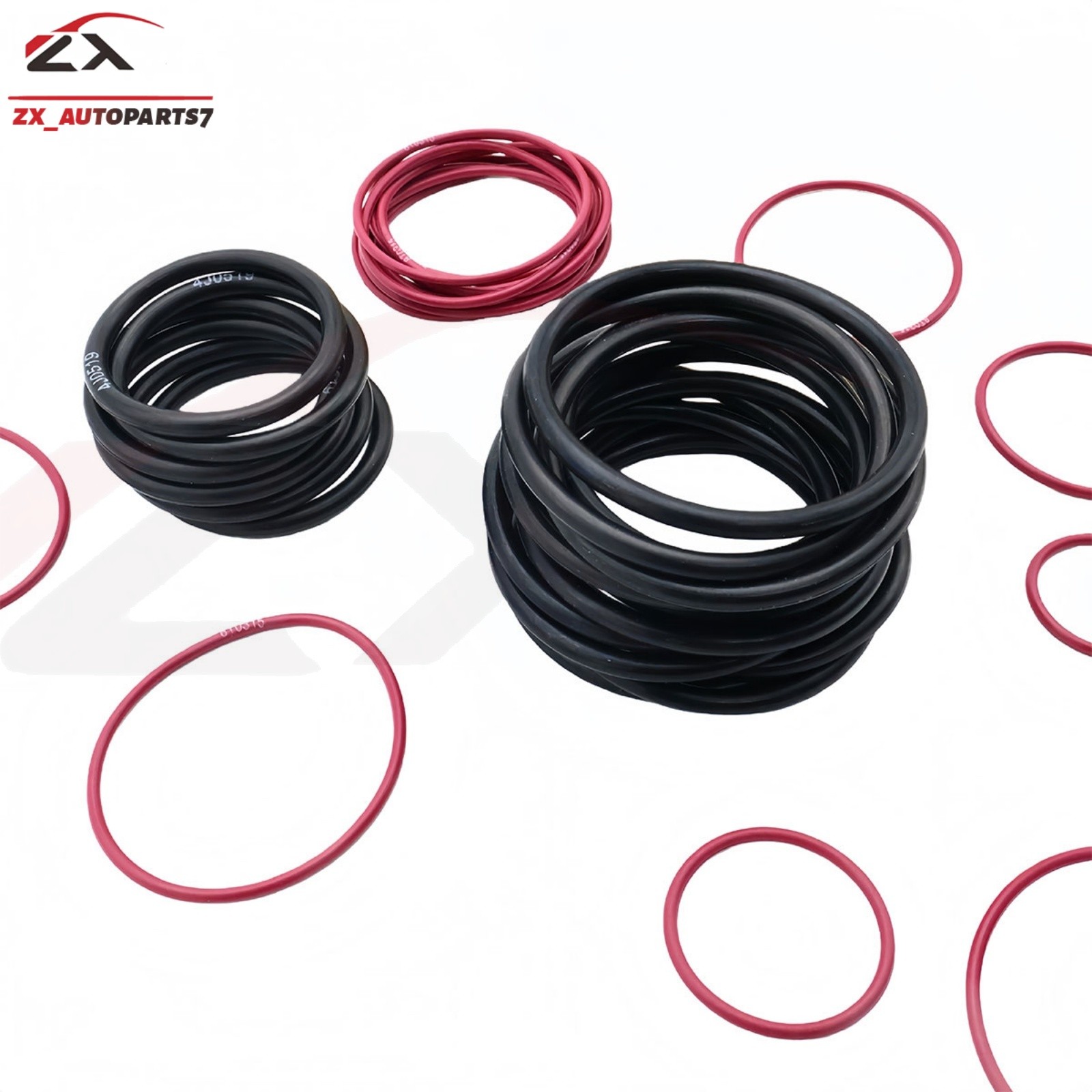 580Pcs Seal O-Ring Kit For SAE STOR ORFS 61 62 Nitrile90 4C-4782