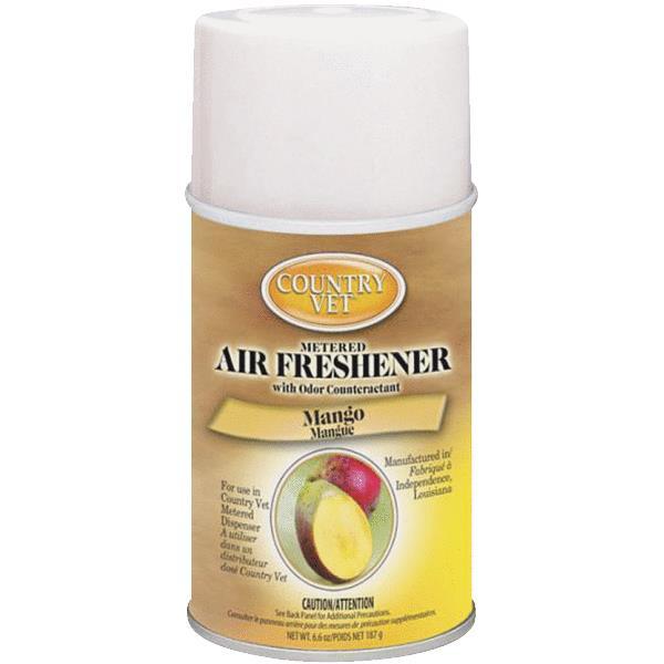 (12)-Enforcer Country Vet 6.6 oz Mango Air Freshener Spray Refill 33-2960CVCA