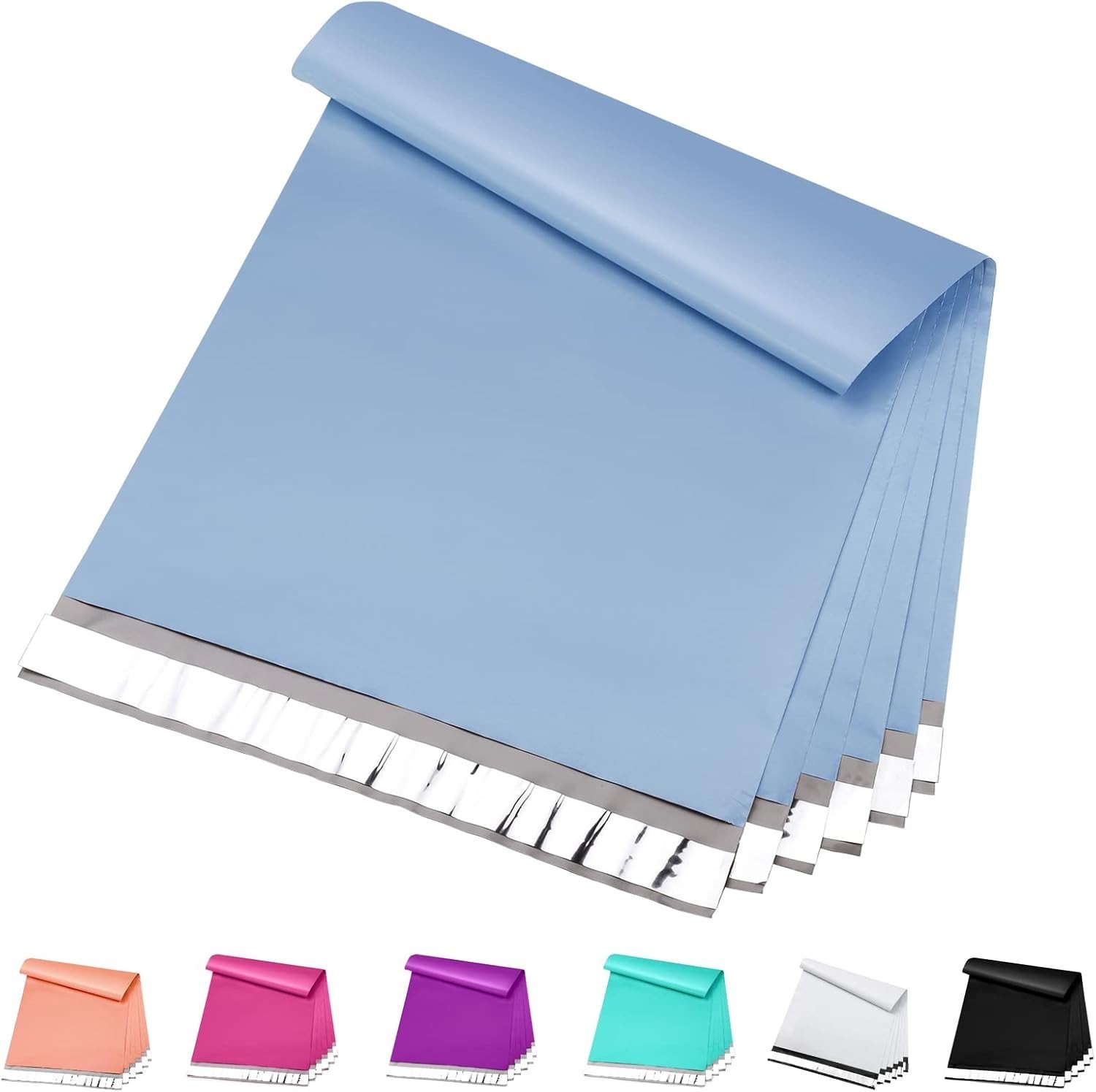 Sobres correo Metronic Poly Mailers 24×24 50 piezas bolsas envío extra grandes