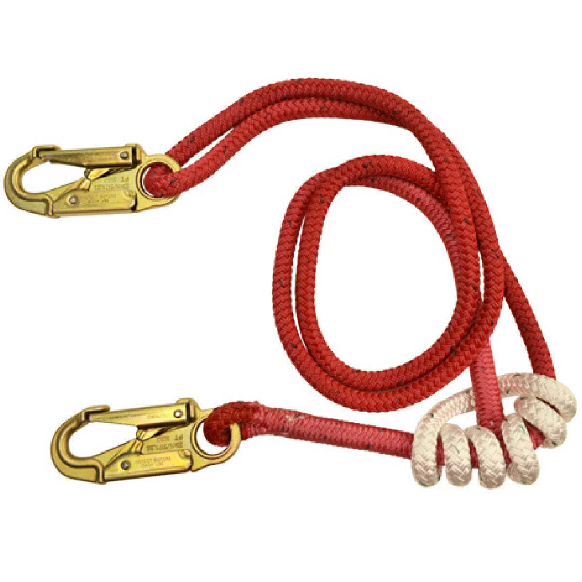 All Gear AGDBC12AL4-8 Double Braid Adjustable Lanyard 1/2 in. x 4-8 ft.