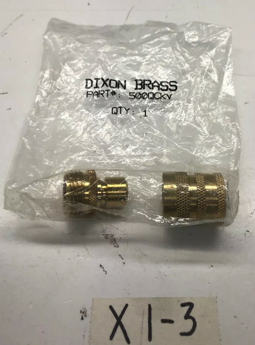 GH Quick Connect Assembly Valved DIXON VALVE & COUPLING 500QCKV
