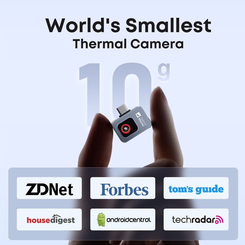 Original P2 Thermal Camera for Android Phone 512*384 X³IR Razor Sharp 600℃,15x