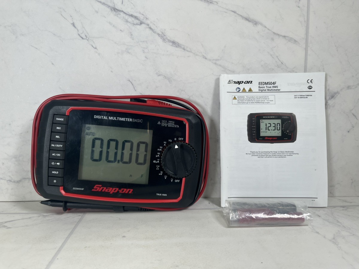 SNAP-ON Basic Multimeter TRMS-Daylight | EEDM504F (A1G009632)