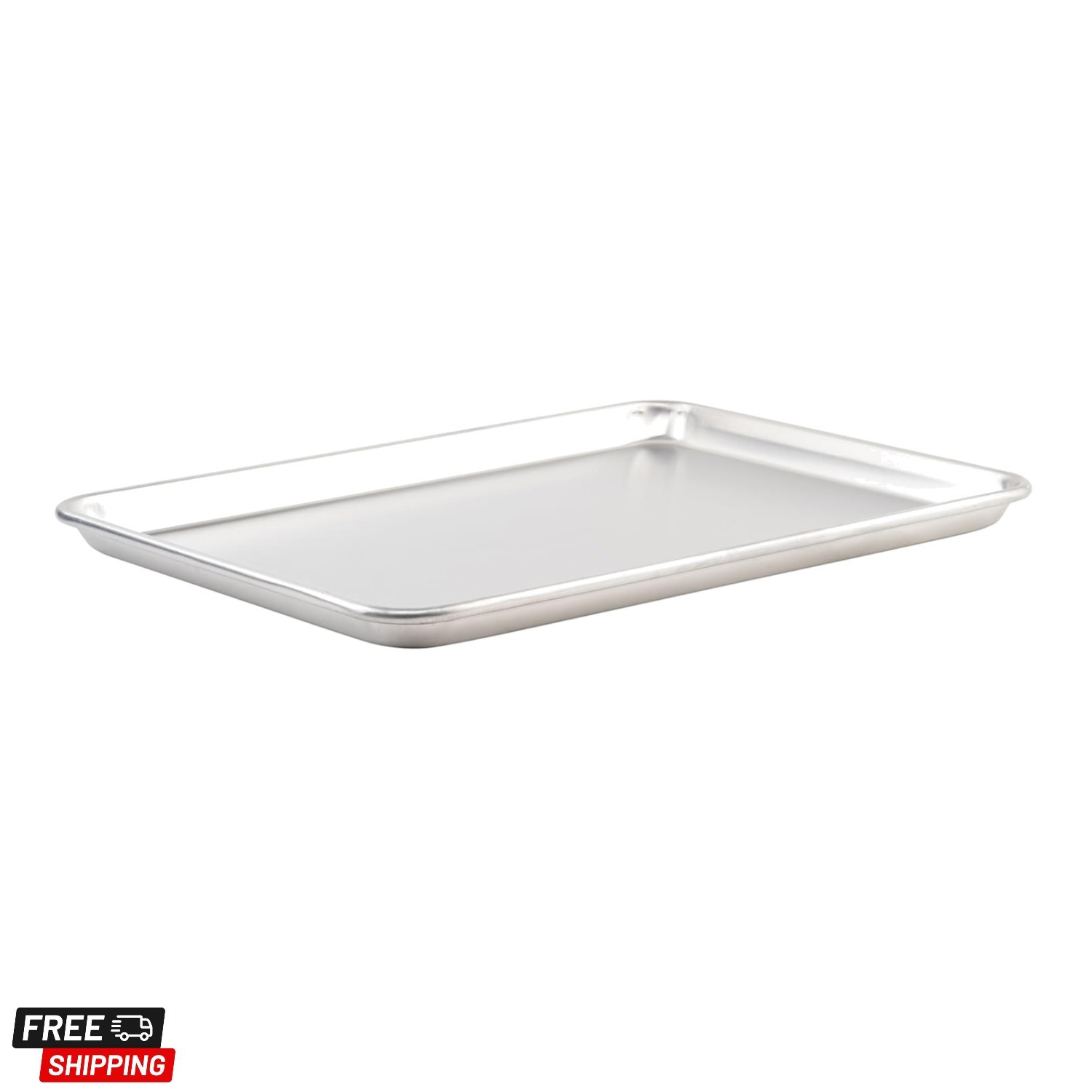 Winco Commercial-Grade Aluminum Sheet Pan, 20 Gauge, 1/2 Size