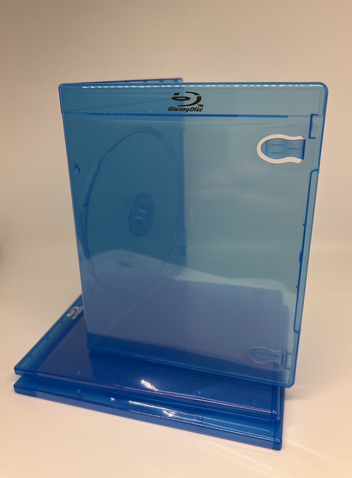 25 PCS High Quality 7mm Slim Single Blu-Ray DVD Cases w/Blu-Ray Logo,BL0701