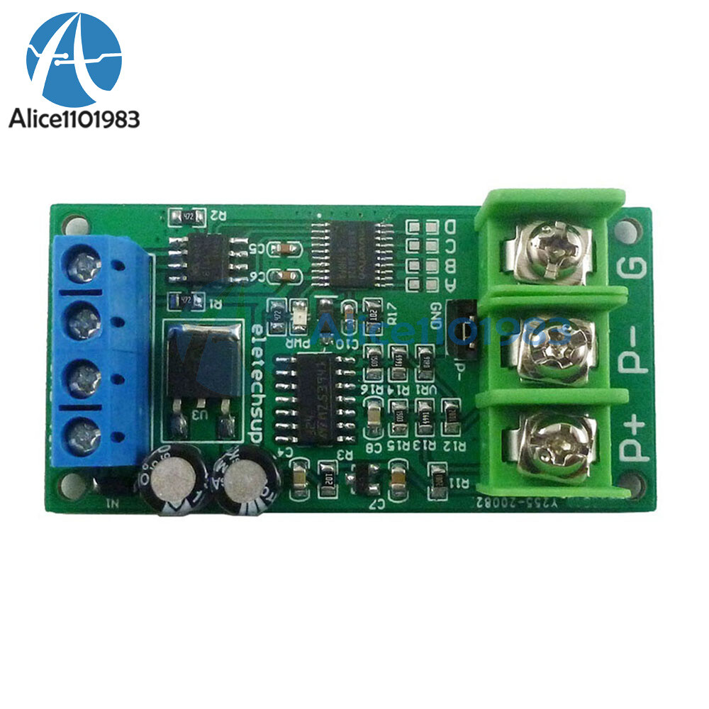 DC 8-25V PT100 RTD Converter RS485 Modbus Rtu Temperature Sensor Module