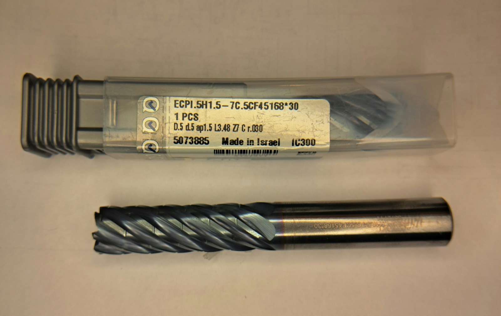 1/2 Solid Carbide Endmill (Chip Breaker)