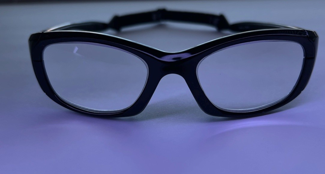 Liberty MX-30 MX30 Safety Glasses Full Frame Black w/ Strap (RX Ready)