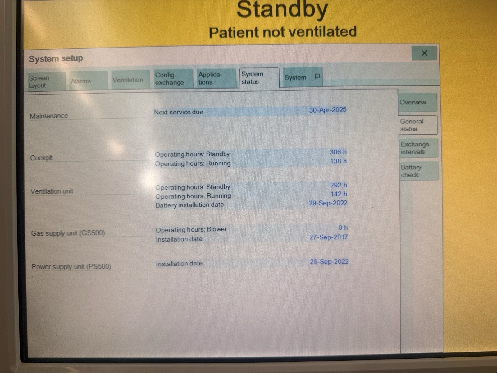 2020 Draeger Infinity V500 Adult, Pediatric & Neonate (zero Operational Hours)